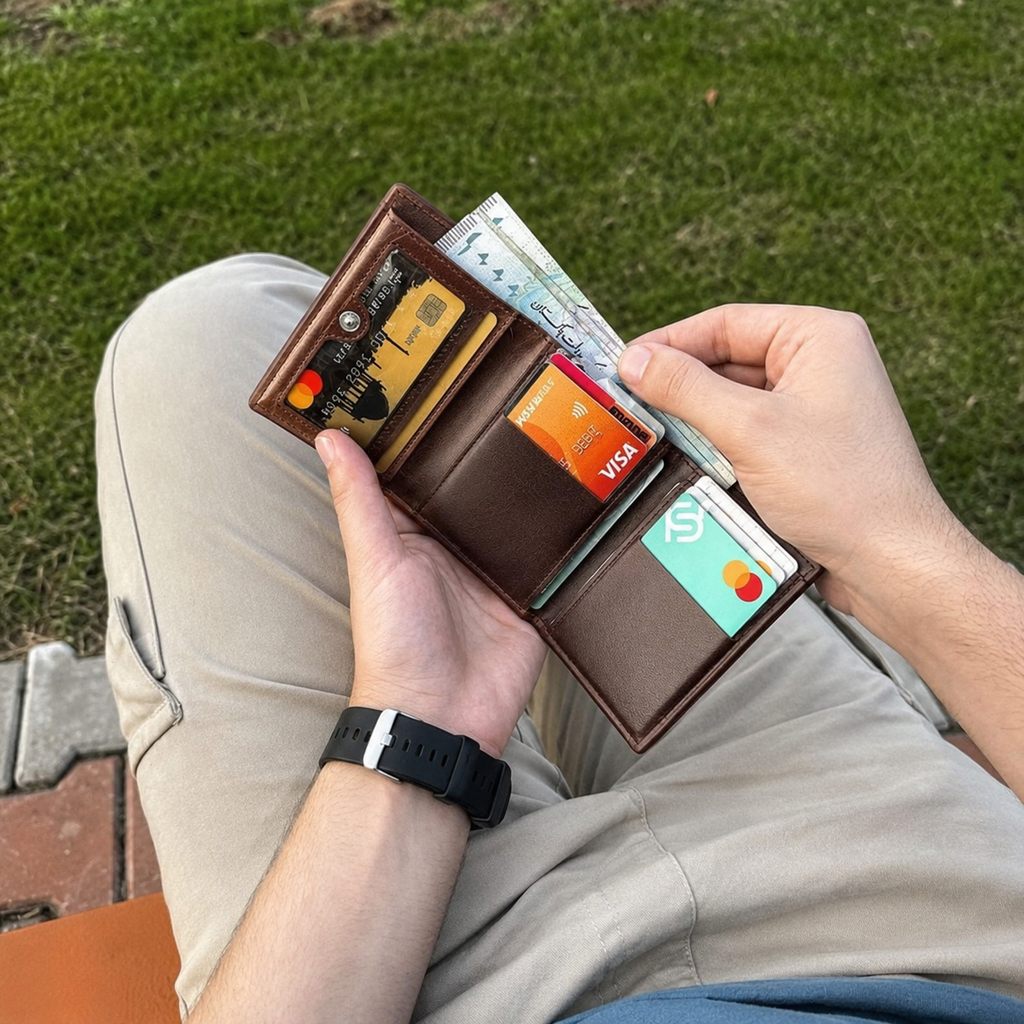 ROVELL CROC EDGE WALLET